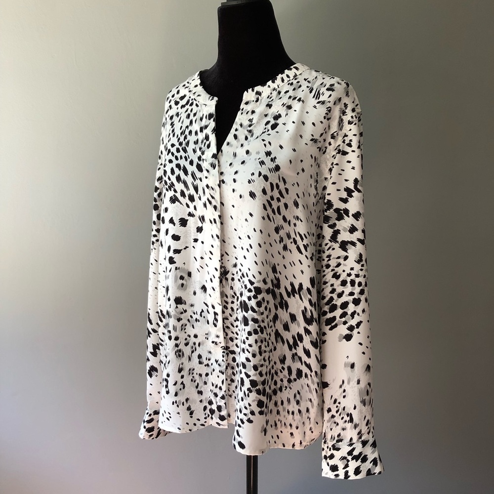 Dalia Leopard Print Blouse